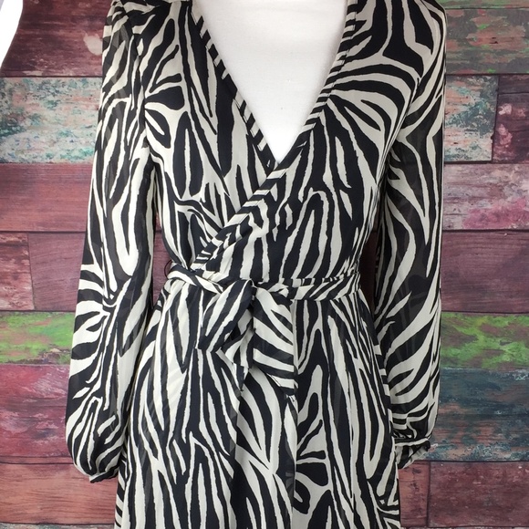 zebra dress zara